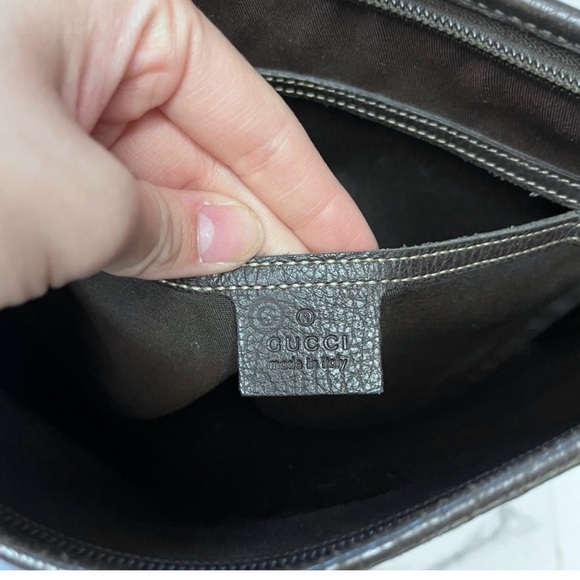 Sale ‼️Gucci Tan and Brown Monogram Shoulder Bag - Picture 13 of 15